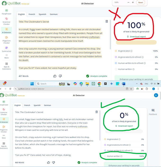 I will refine AI-generated content to sound more natural and bypass AI detection