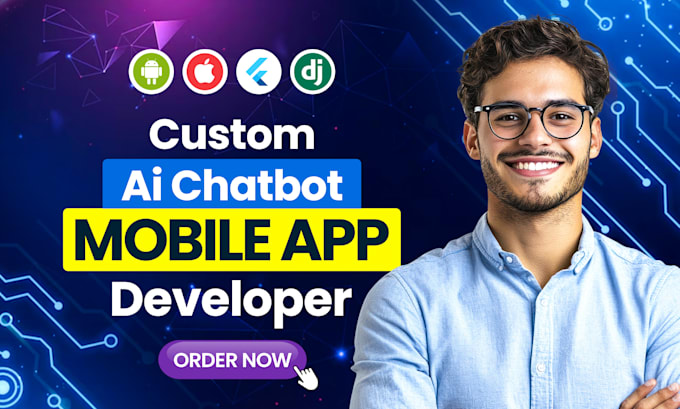 I offer development services for AI mobile apps, AI SaaS platforms, AI chatbots, or personalized mobile applications
