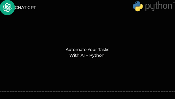 I can streamline your recurring workflows with automation powered by ChatGPT and Python