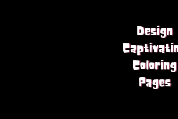 I design engaging coloring and activity pages for all ages