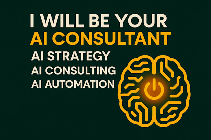 I offer services as an artificial intelligence consultant for strategy, consulting, automation, and agent development