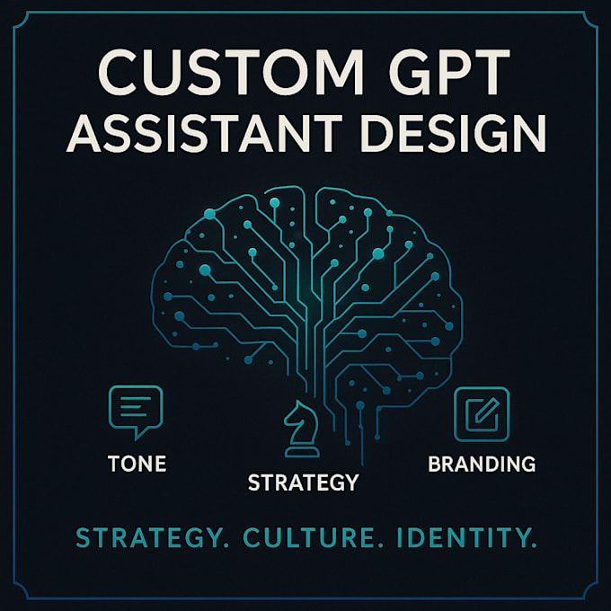 I will develop a personalized GPT assistant incorporating specific strategy, tone, and branding elements