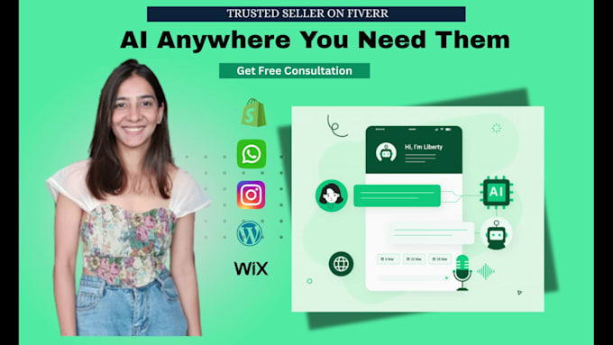 I develop and embed an artificial intelligence conversational agent across various platforms