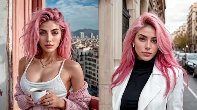 I will construct an AI influencer using a ComfyUI workflow, Lora training, and SDXL Flux SD1 5