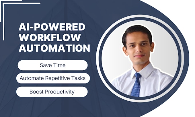 We create automated workflows using artificial intelligence to enhance efficiency and reduce time spent on tasks