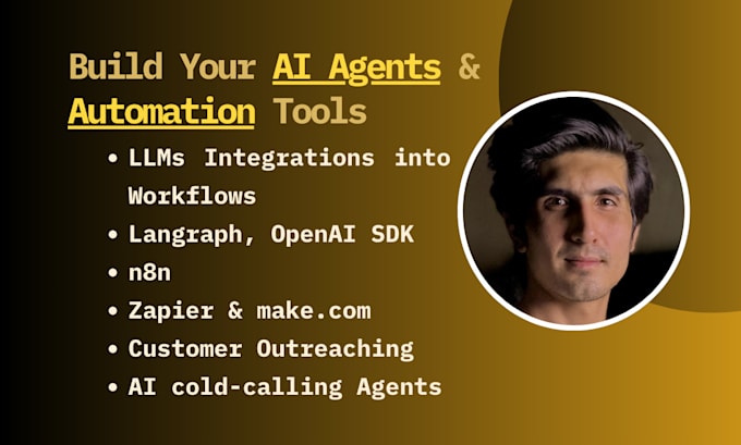 I create artificial intelligence agents and utilities for workflow automation