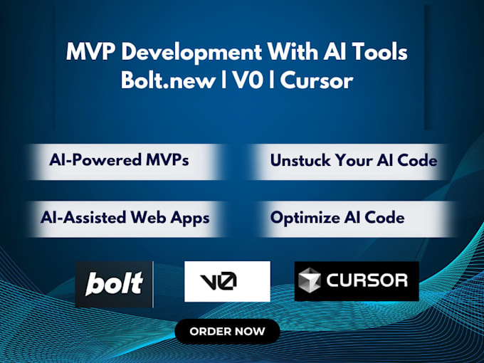 I will develop a minimum viable product software as a service website using Lovable, Bolt, and Supabase, integrating Stripe for payments