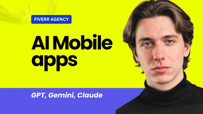 We will develop an AI mobile application incorporating AI models such as GPT, Claude, or Gemini