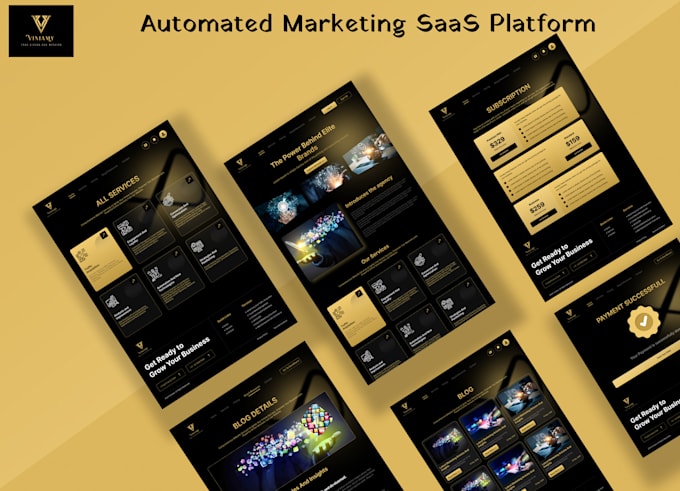 I will create a software as a service platform utilizing artificial intelligence for customer relationship management and automated marketing