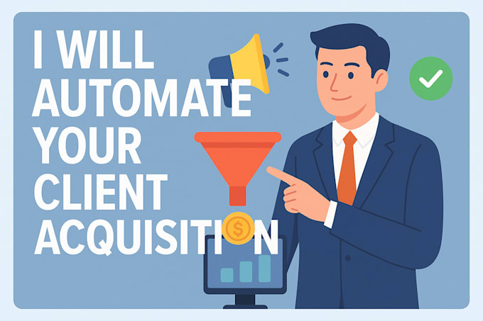 I create and automate systems for generating leads and managing customer relationships