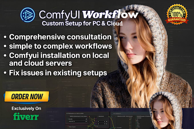 I create and provide bespoke comfyui workflows tailored for artificial intelligence image endeavors