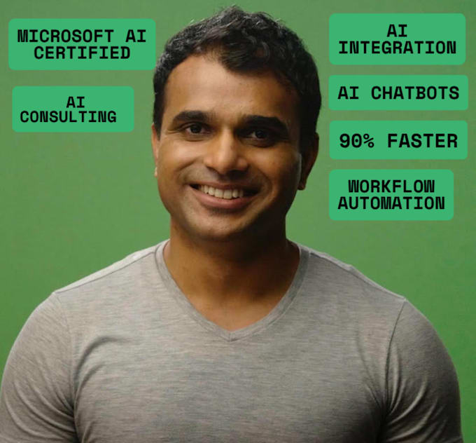 I create bespoke artificial intelligence workflow automation