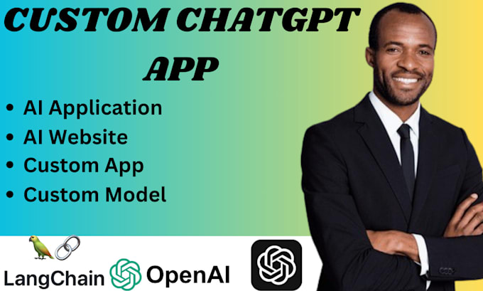 I create bespoke mobile applications for conversational artificial intelligence, utilizing LangChain and OpenAI to power the trained chatbots
