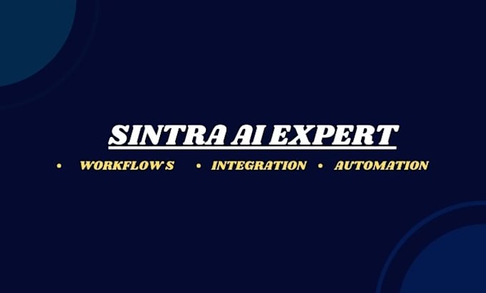 I will construct and integrate automated workflows using Sintra AI, n8n, and Lindy AI