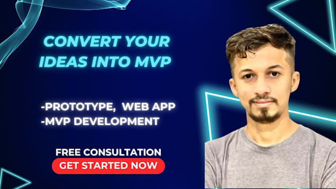 I will transform your concept into a working minimum viable product or prototype utilizing appealing artificial intelligence