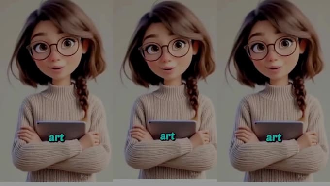 I will create an artificial intelligence avatar talking video, including a spokesperson avatar video and a script for the avatar video