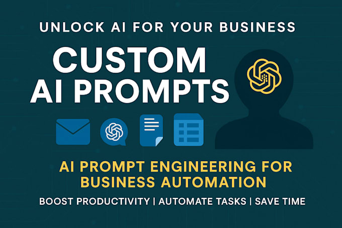 I will create effective artificial intelligence prompts to streamline and expand your operations