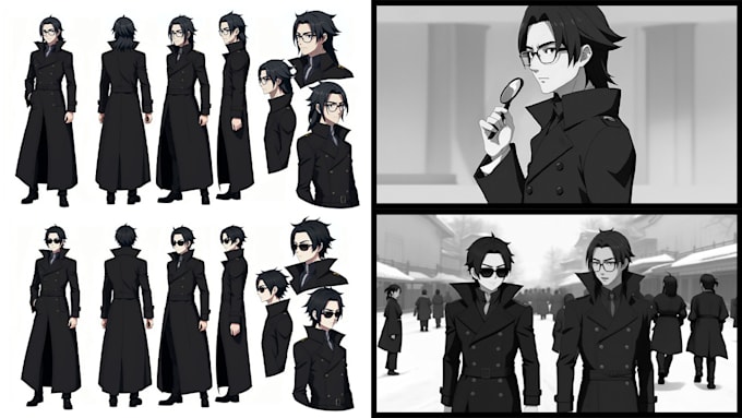 I generate comics or manga featuring stable characters through artificial intelligence