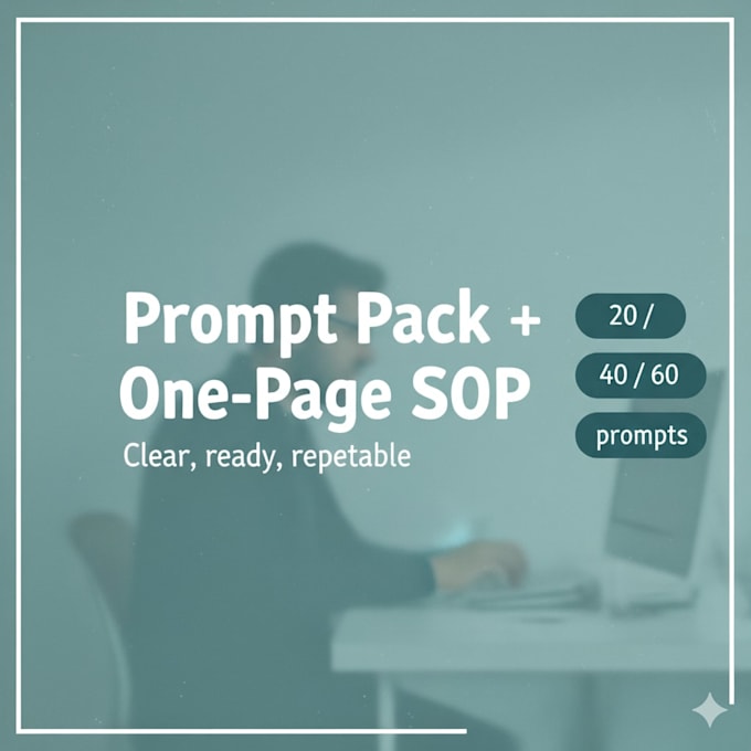 I will develop personalized prompts and standard operating procedures for enhanced team efficiency