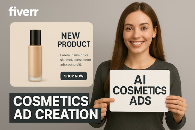 I will generate advertising content for your product or business utilizing artificial intelligence