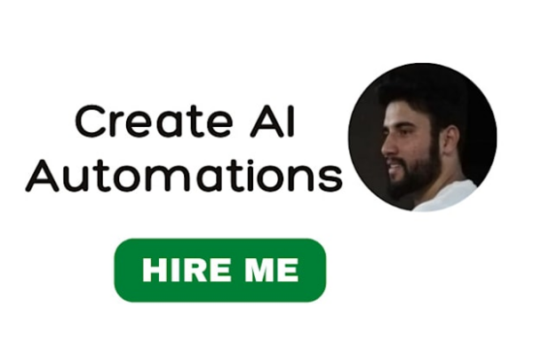 I develop automated intelligence systems for your needs