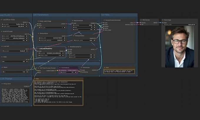 I develop artificial intelligence influencers using ComfyUI workflows, LORA, SDXL, Flux, and WAN 22 technologies