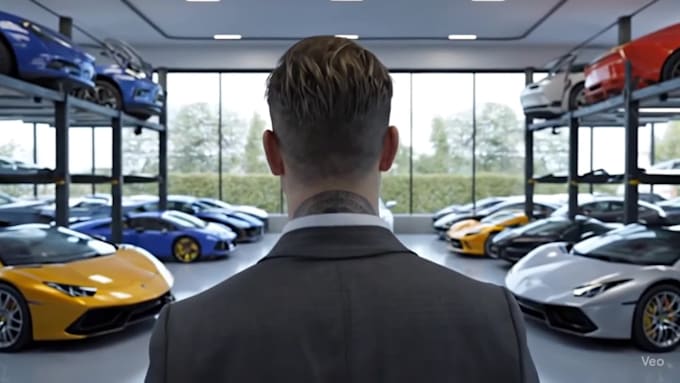 I can produce an artificial intelligence-generated music video and an animated video for you