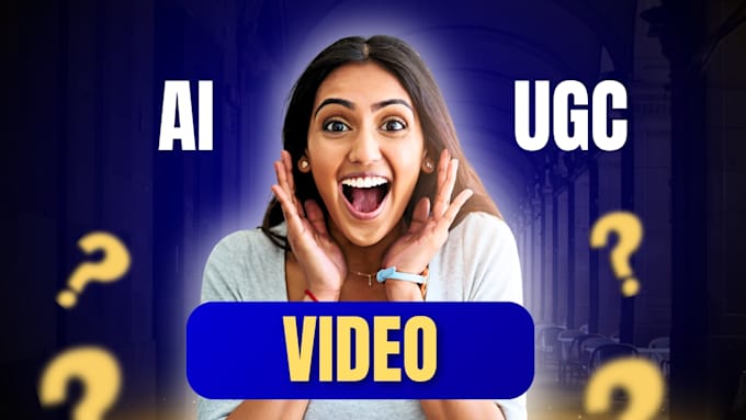 I offer services to produce AI-generated user-generated content video advertisements, including those for skincare, product reviews, wellness, and supplements