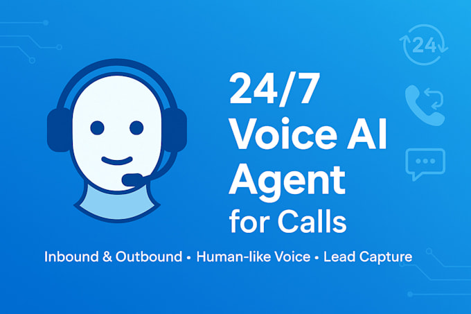 I create conversational AI agents for business communication, handling both incoming and outgoing calls