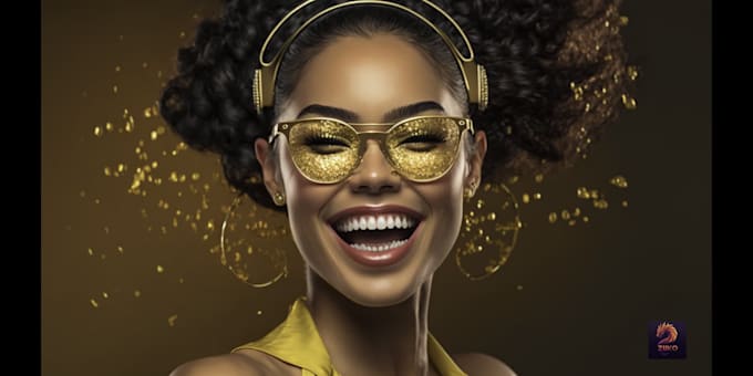 I offer the creation of stunning graphic artwork utilizing artificial intelligence technology