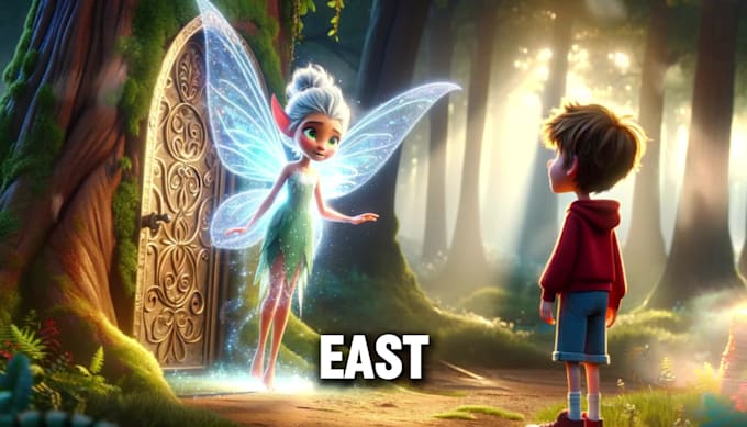 I can produce a distinctive 3D animated video in the style of Pixar, complete with narration and closed captions