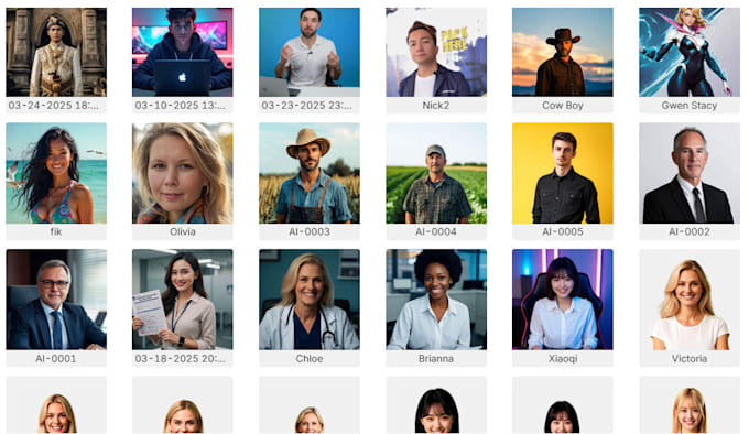 I will develop a captivating AI talking avatar suitable for your brand and advertising needs