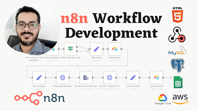 I will develop an n8n automation workflow