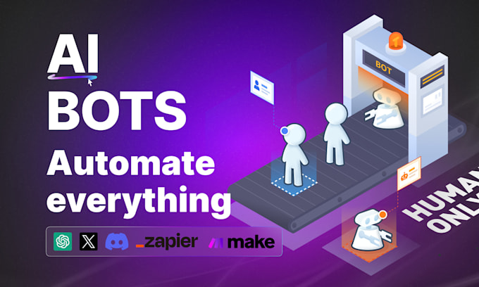 I develop AI-driven chatbots for platforms such as GPT, Discord, Twitter, and LinkedIn