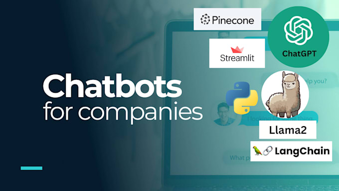 I offer chatbot development services for businesses and groups