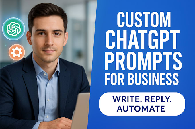 I develop personalized prompts for automating business processes using a language model