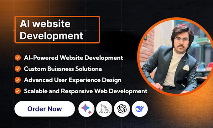 I develop advanced, AI-driven websites designed to enhance business growth