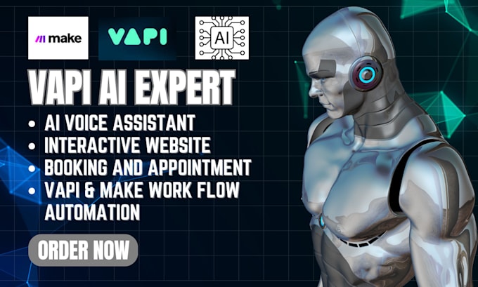 I will construct a scalable AI voice agent for both inbound and outbound calls using VAPI