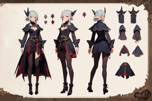 I offer rapid, impressive concept art and character design for virtual personalities and games using artificial intelligence