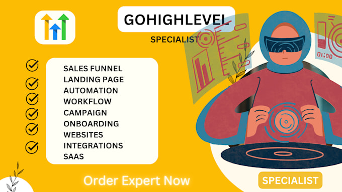 I offer services in automation, customer relationship management platforms like GoHighLevel and Salesforce, and email marketing