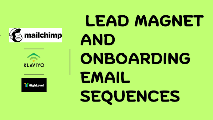 I will develop lead magnets and email sequences for welcoming new customers who are solo-business owners