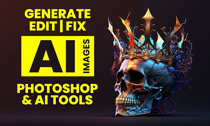 I offer services to correct, create, and modify AI-generated images utilizing specialized software and artificial intelligence tools