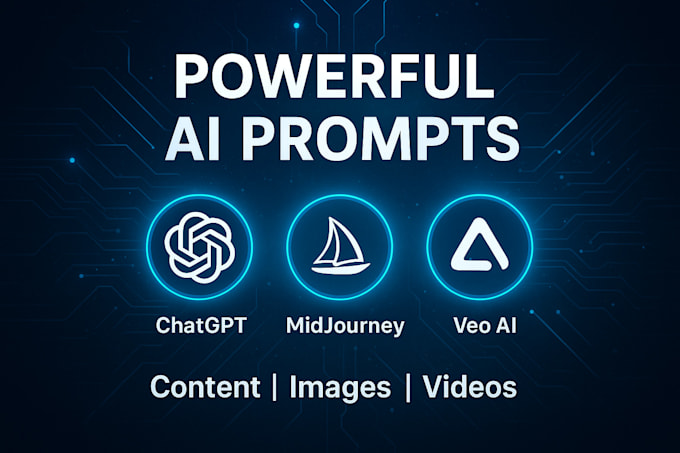 I will develop effective artificial intelligence prompts for various platforms