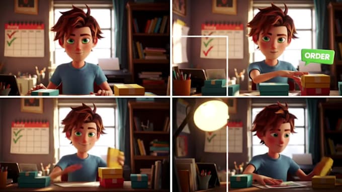 I will produce captivating, artificial intelligence-generated videos suitable for your brand, advertisements, and general content