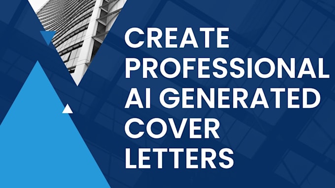 I generate polished, artificial intelligence-crafted cover letters