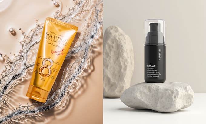 I will professionally generate AI product photography featuring an AI model