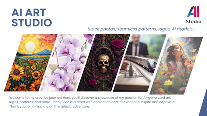 I generate commercial-grade artificial intelligence stock images