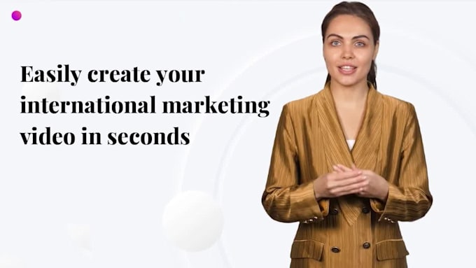 I will produce lifelike AI spokesperson videos featuring both male and female characters