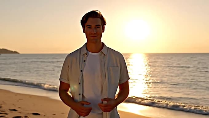 I will generate a lifelike artificial intelligence speaking avatar suitable for video platforms