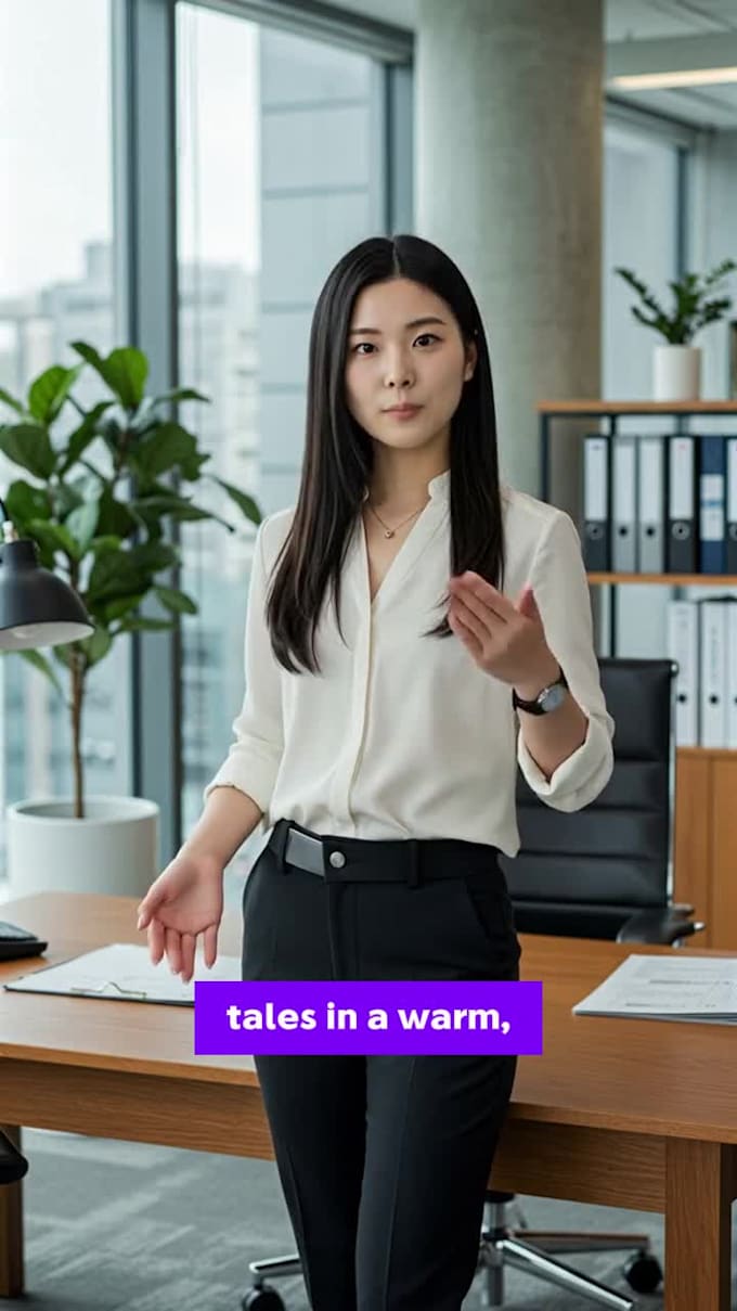 I will develop an AI spokesperson that tells children’s tales and bedtime stories through engaging narratives